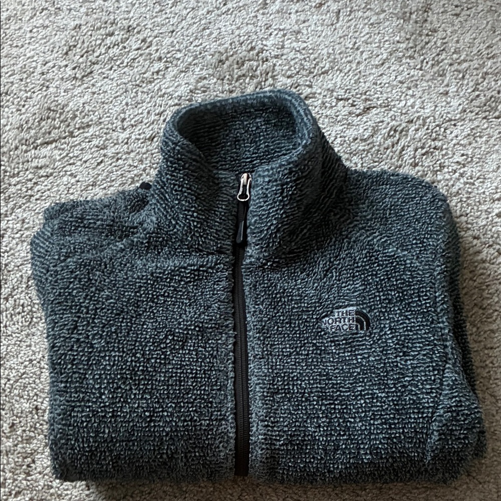 The North Face Women's Gray Zip-Up Sweater